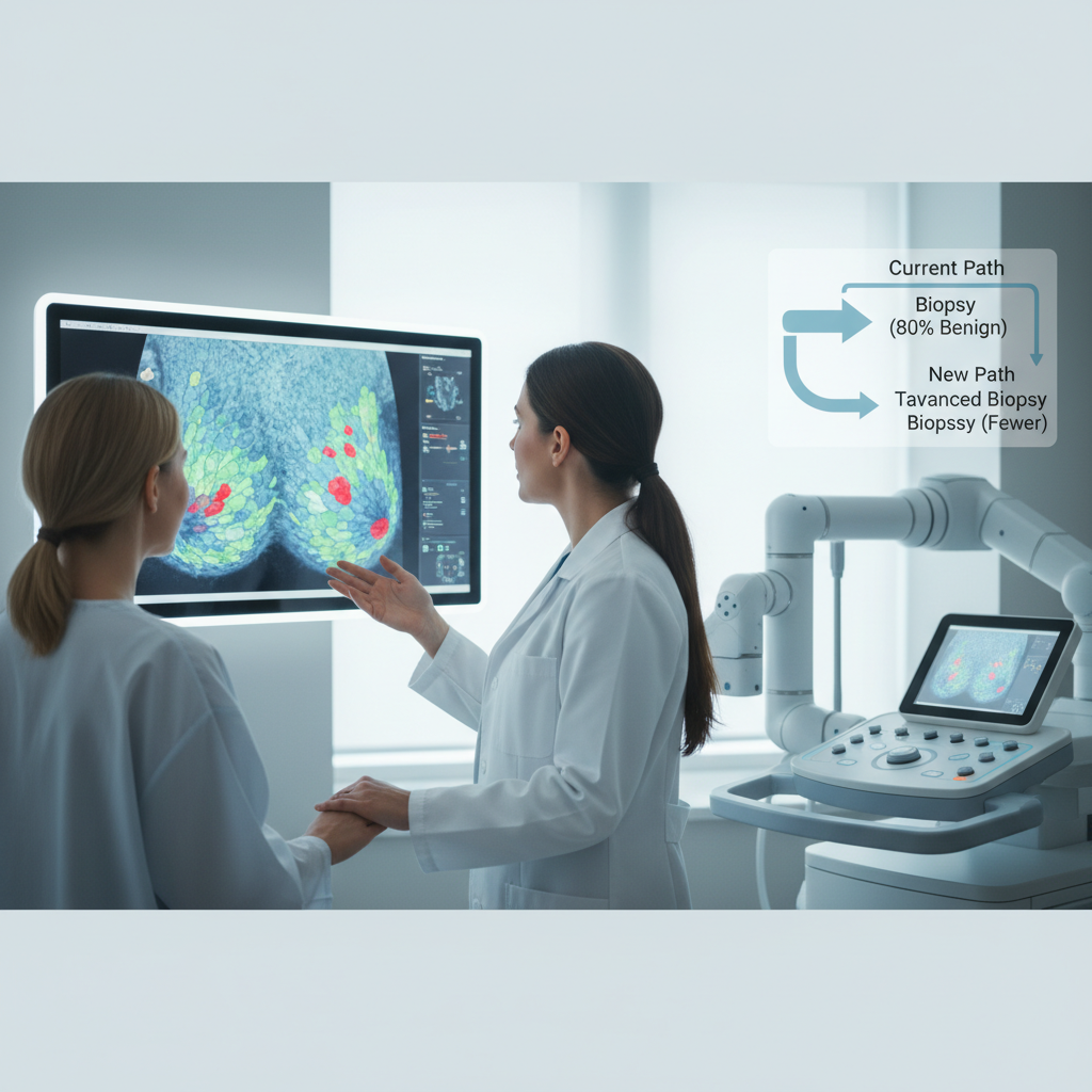 New breast imaging may help avoid unnecessary biopsies — but the real challenge is getting better at telling benign from suspicious