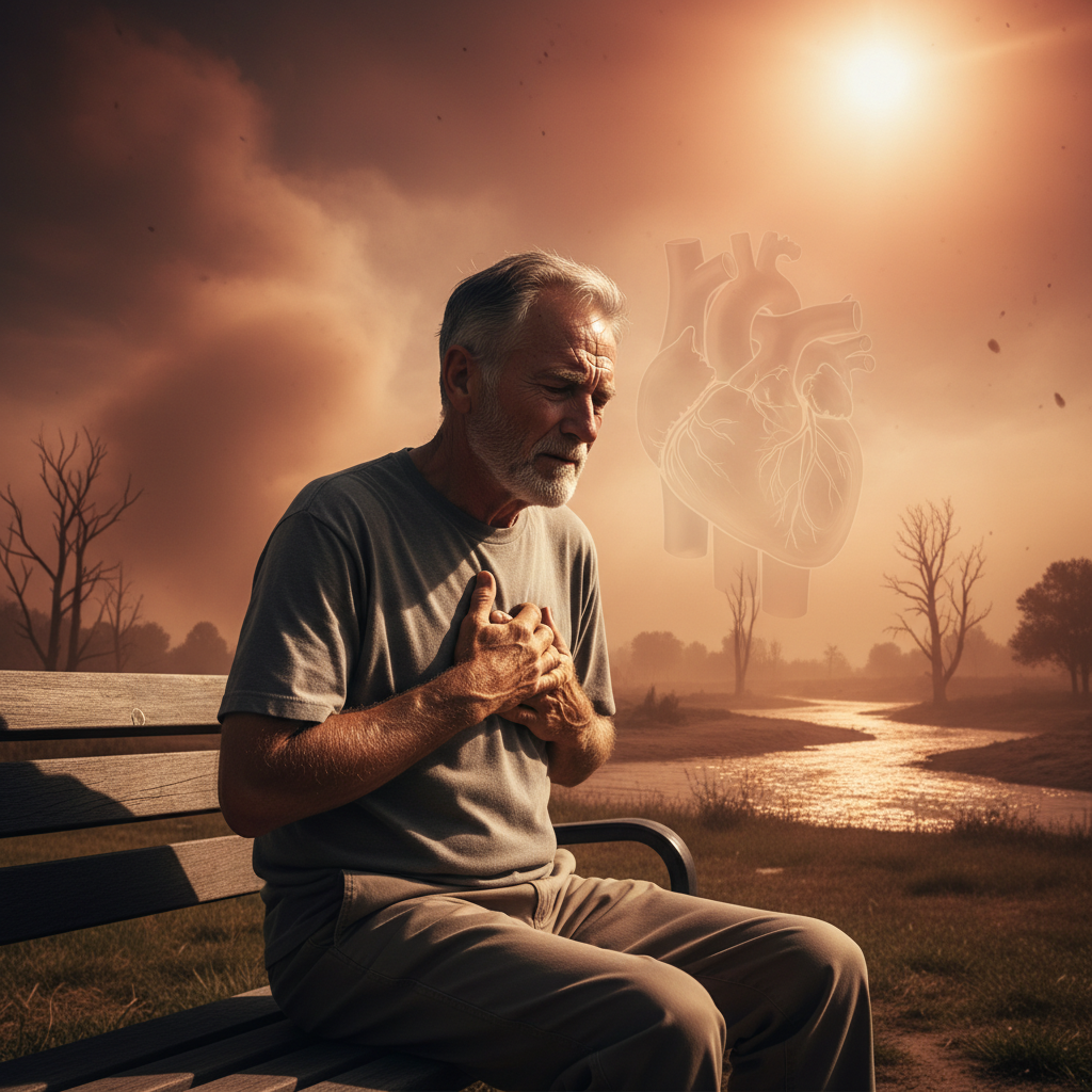 Extreme climate events raise cardiovascular risk — and heat plus air pollution may be an especially dangerous mix