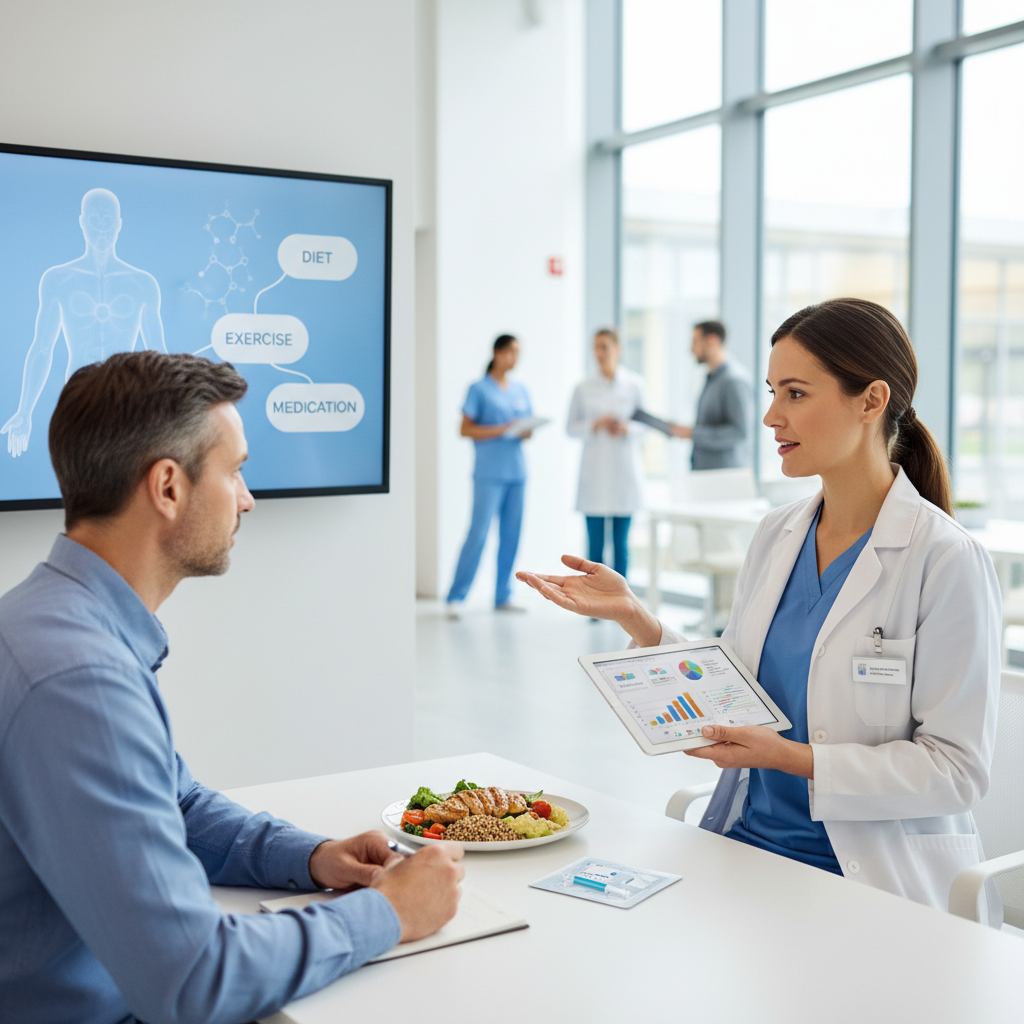 As obesity drugs expand treatment, dietitian-led care may take on a bigger role — but the strength of that recommendation is not confirmed by the supplied evidence