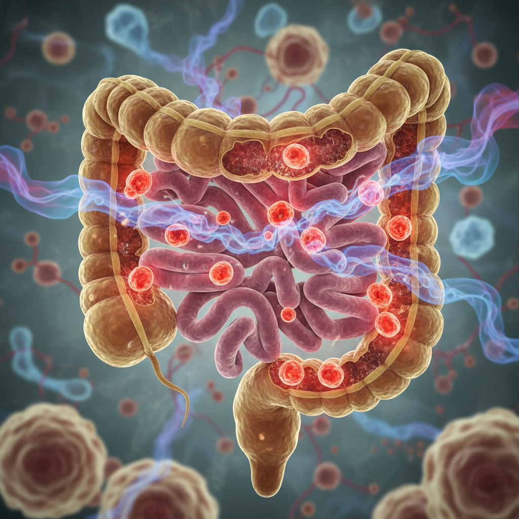 How an ageing gut may help fuel chronic inflammation and raise disease risk