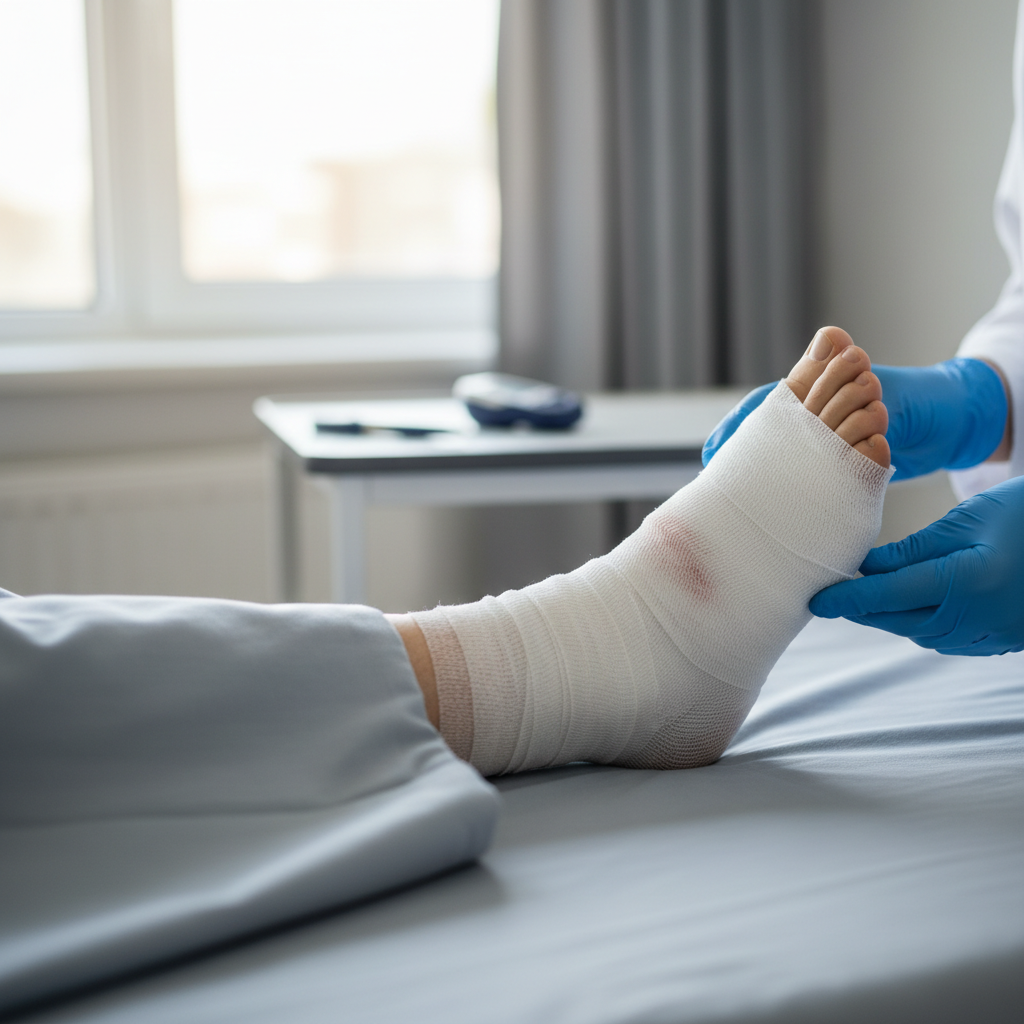 Infections can worsen diabetes complications, especially in the feet, but the broad headline is not confirmed by the supplied studies