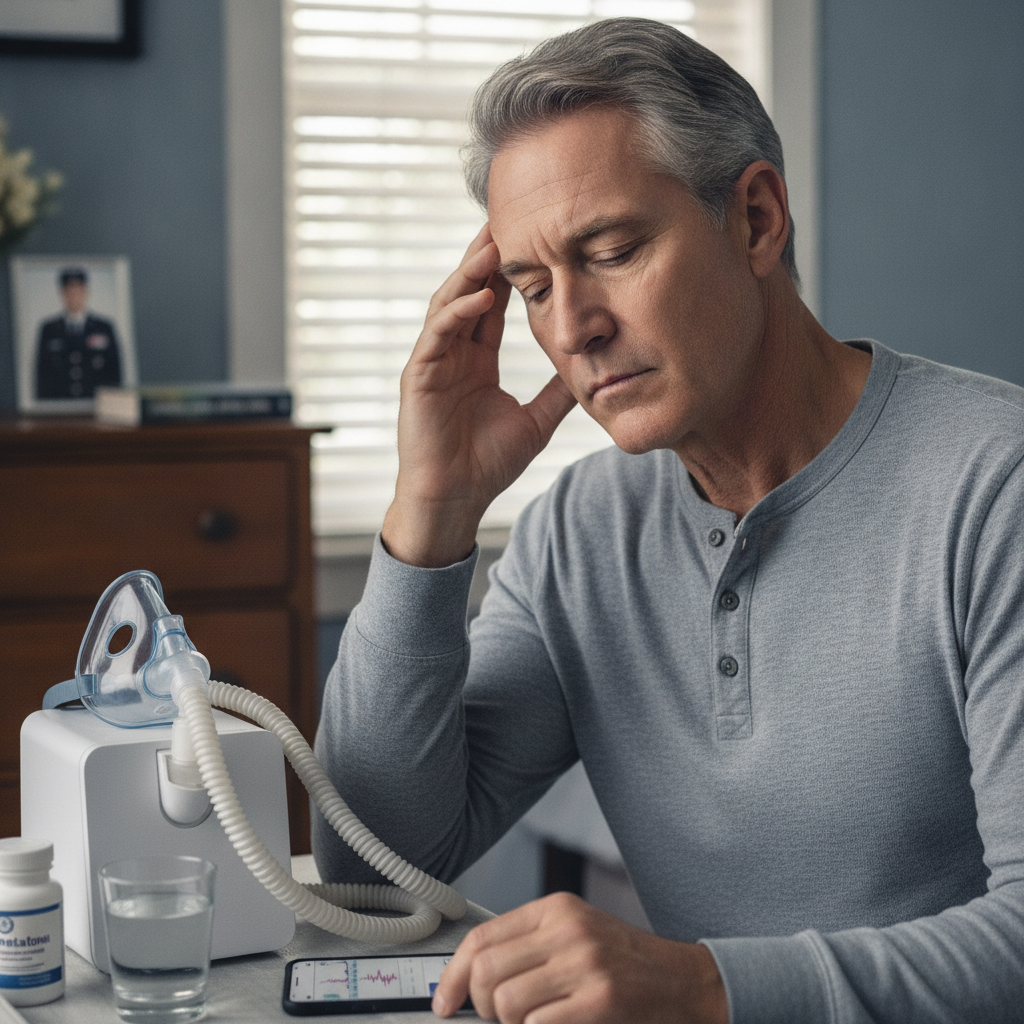 Having insomnia and sleep apnoea together may signal higher type 2 diabetes risk, and that may matter especially in veterans